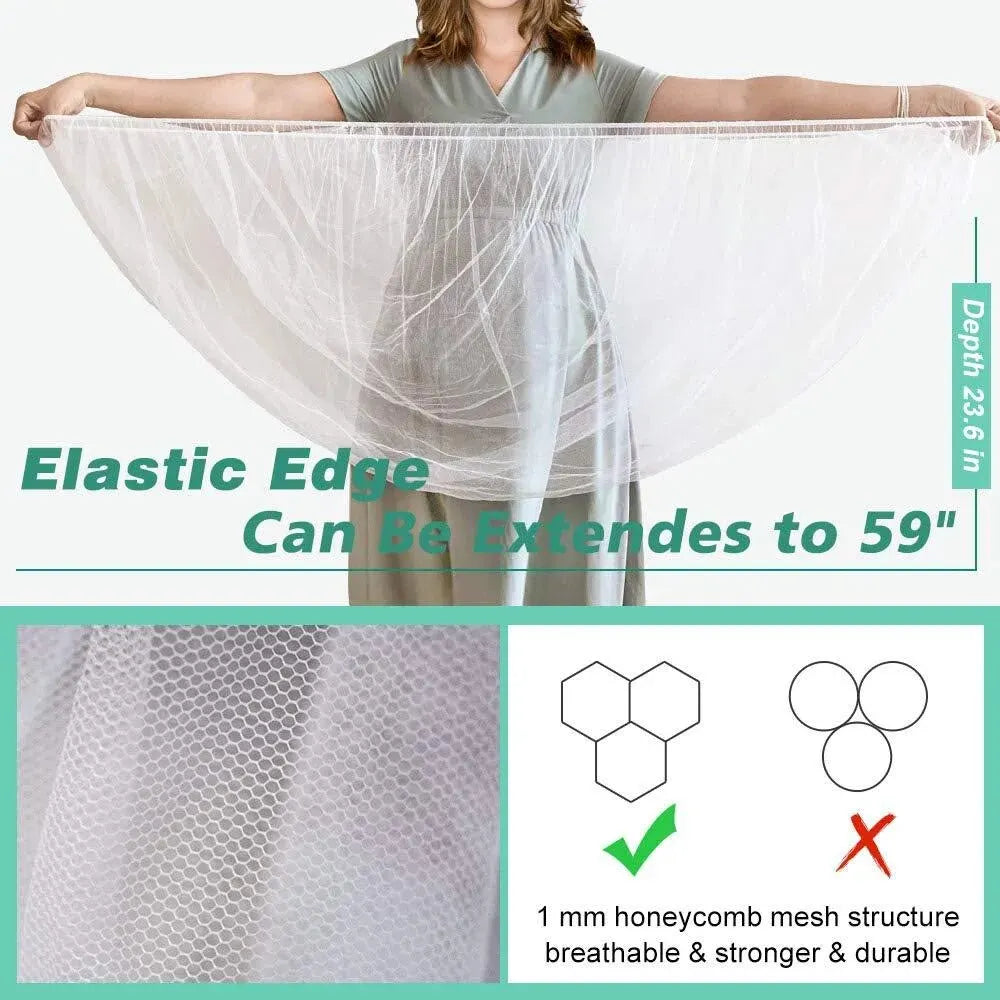 Moustiquaire Universelle Gaelo — Filet Anti-Insectes pour Poussette et Couffin