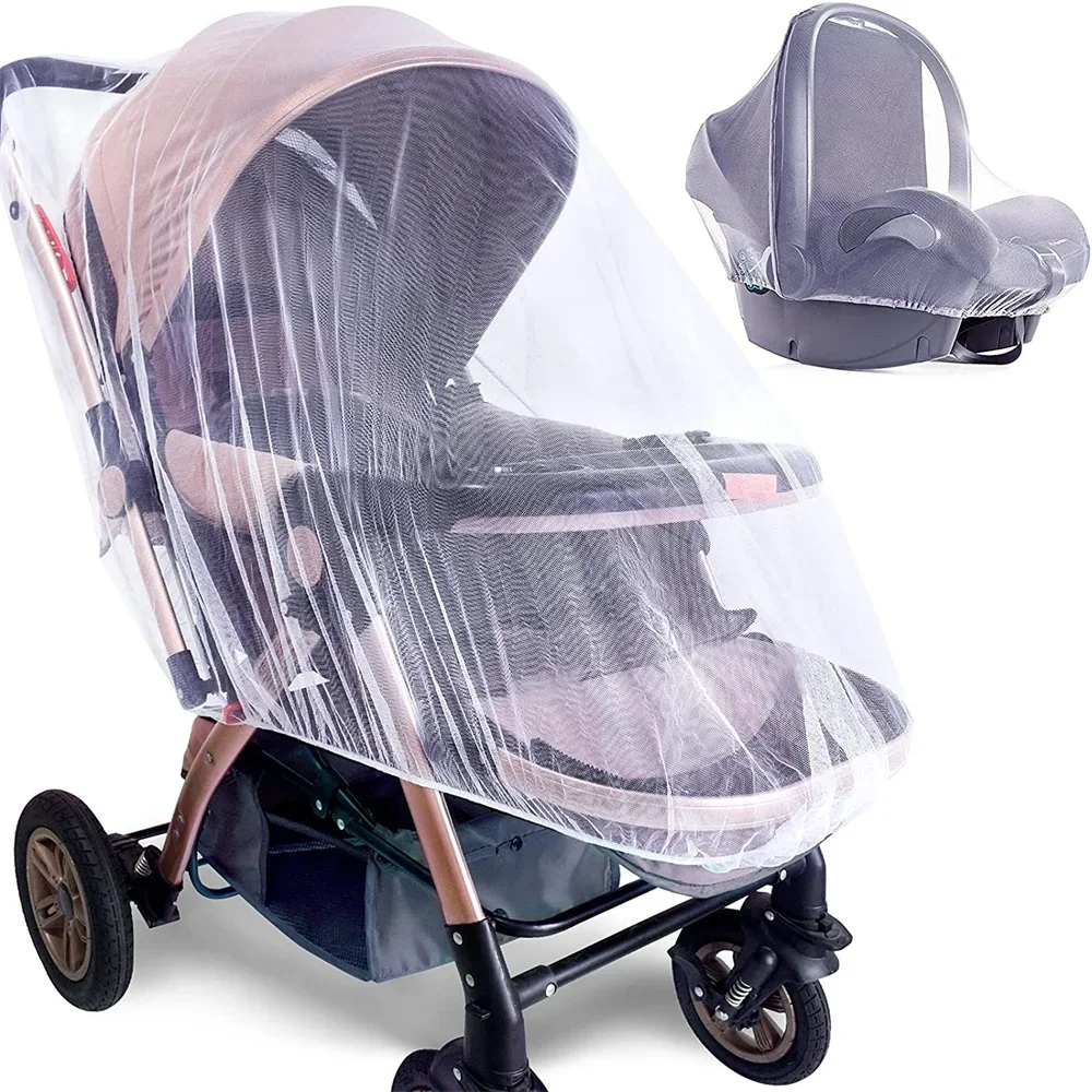 Moustiquaire Universelle Gaelo — Filet Anti-Insectes pour Poussette et Couffin