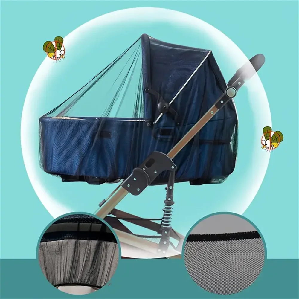 Moustiquaire Universelle Gaelo — Filet Anti-Insectes pour Poussette et Couffin