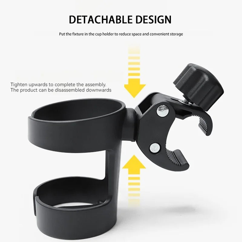 Porte-Gobelet Universel Gaelo — Rotatif 360° pour Poussette