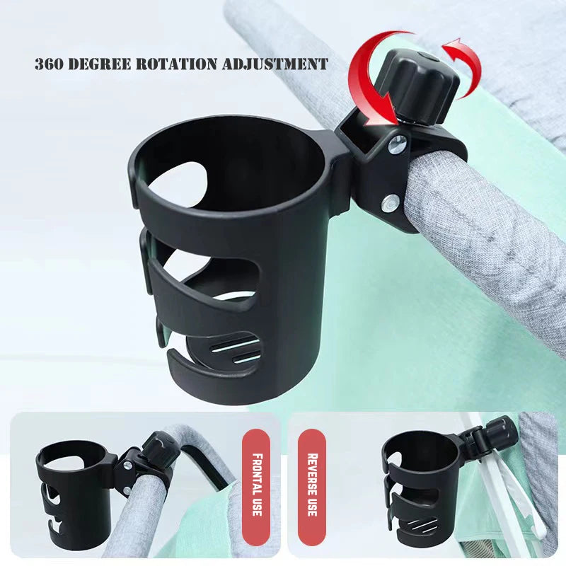 Porte-Gobelet Universel Gaelo — Rotatif 360° pour Poussette