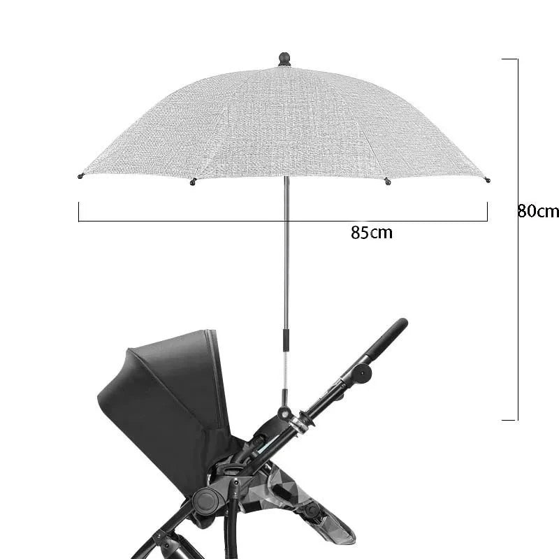 Parasol Universel Gaelo — Protection Soleil & Pluie pour Poussette