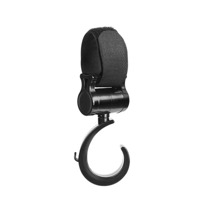 Crochets de Poussette Gaelo — Lot de 2, Pivotants 360°