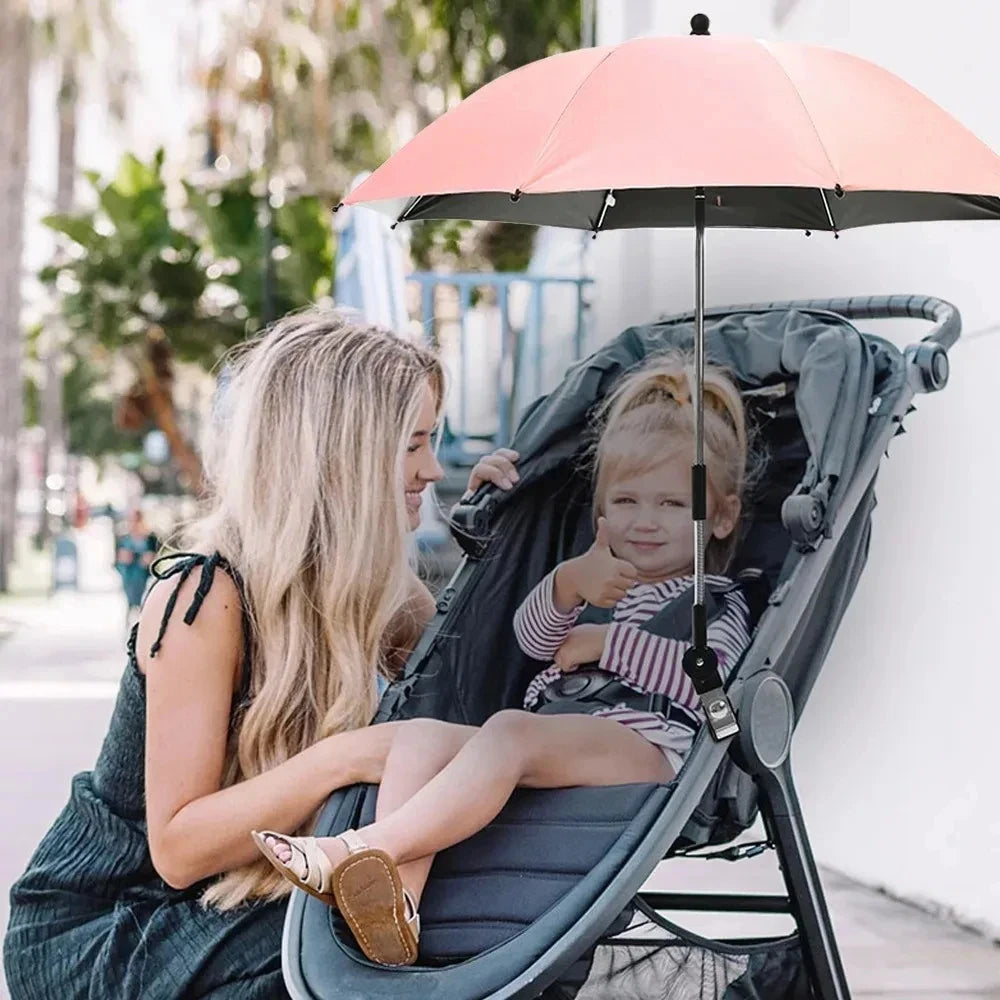 Parasol Universel Gaelo — Protection Soleil & Pluie pour Poussette